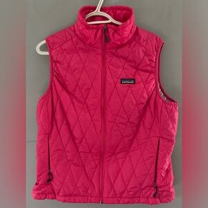 Patagonia Like New Women’s Down Vest Size Large - Pink worn twice
